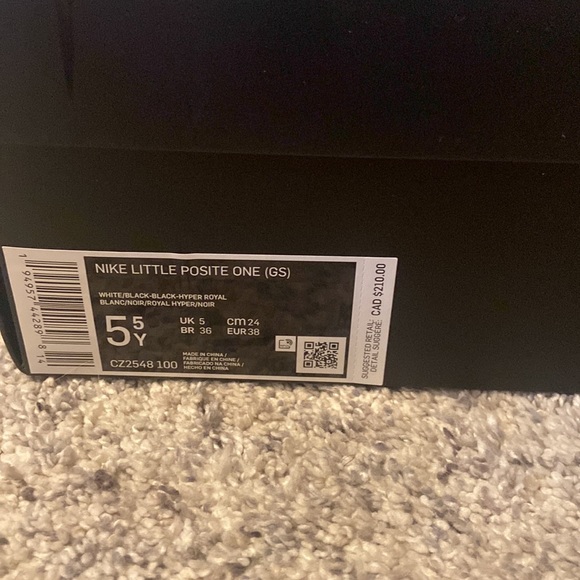 Nike little posite foam posite one Grade School - Picture 6 of 6